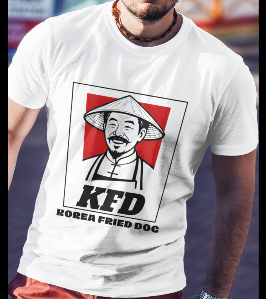 KFD Korea Fried Dog Asian T-Shirt