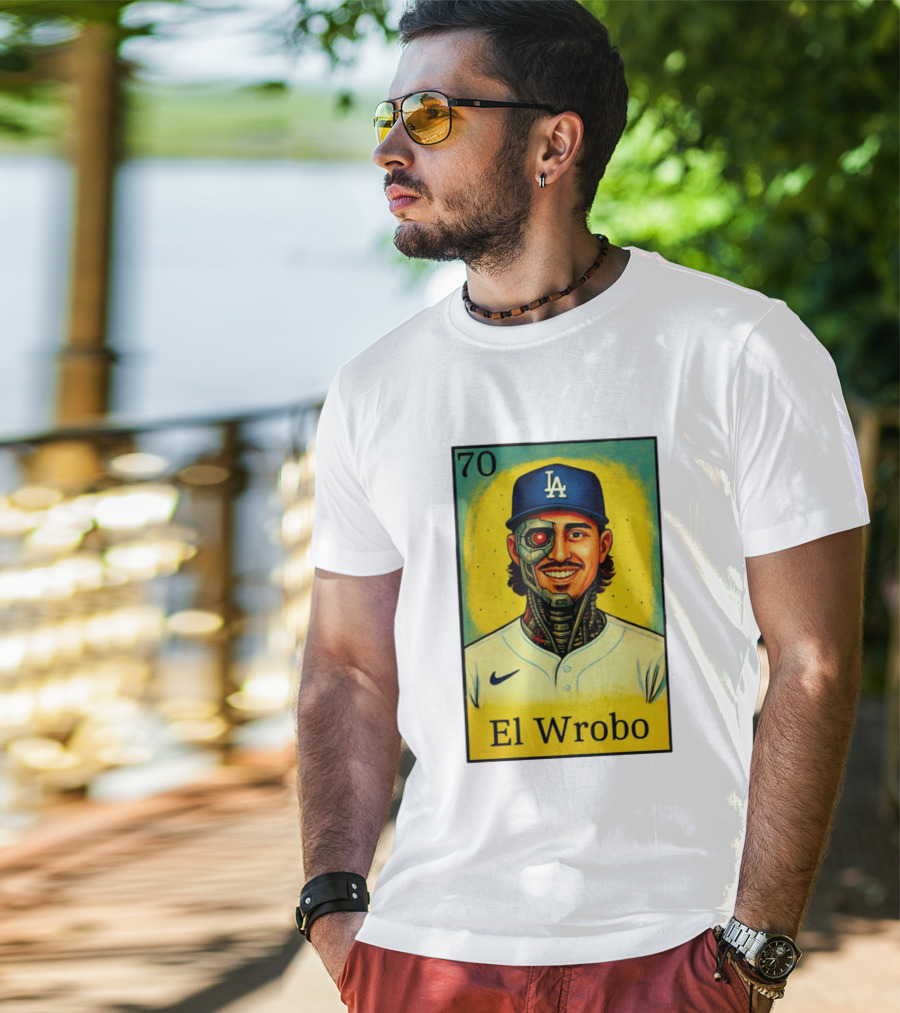 El Wrobo 70 Evan Phillips Los Angeles Dodgers T-Shirt