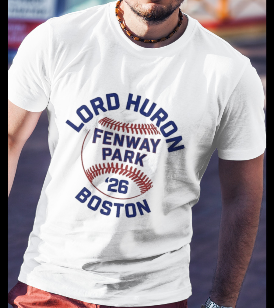 Lord Huron Boston Fenway Park 2026 Baseball T-Shirt