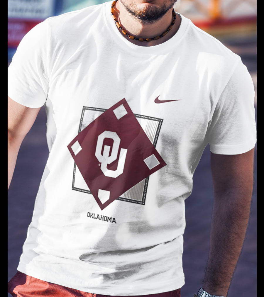 Nike Oklahoma Sooners OU Baseball Diamond T-Shirt