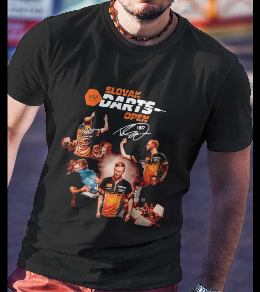 Slovak Darts Open Niké 180 Player Unicorn Sportswear T-Shirt