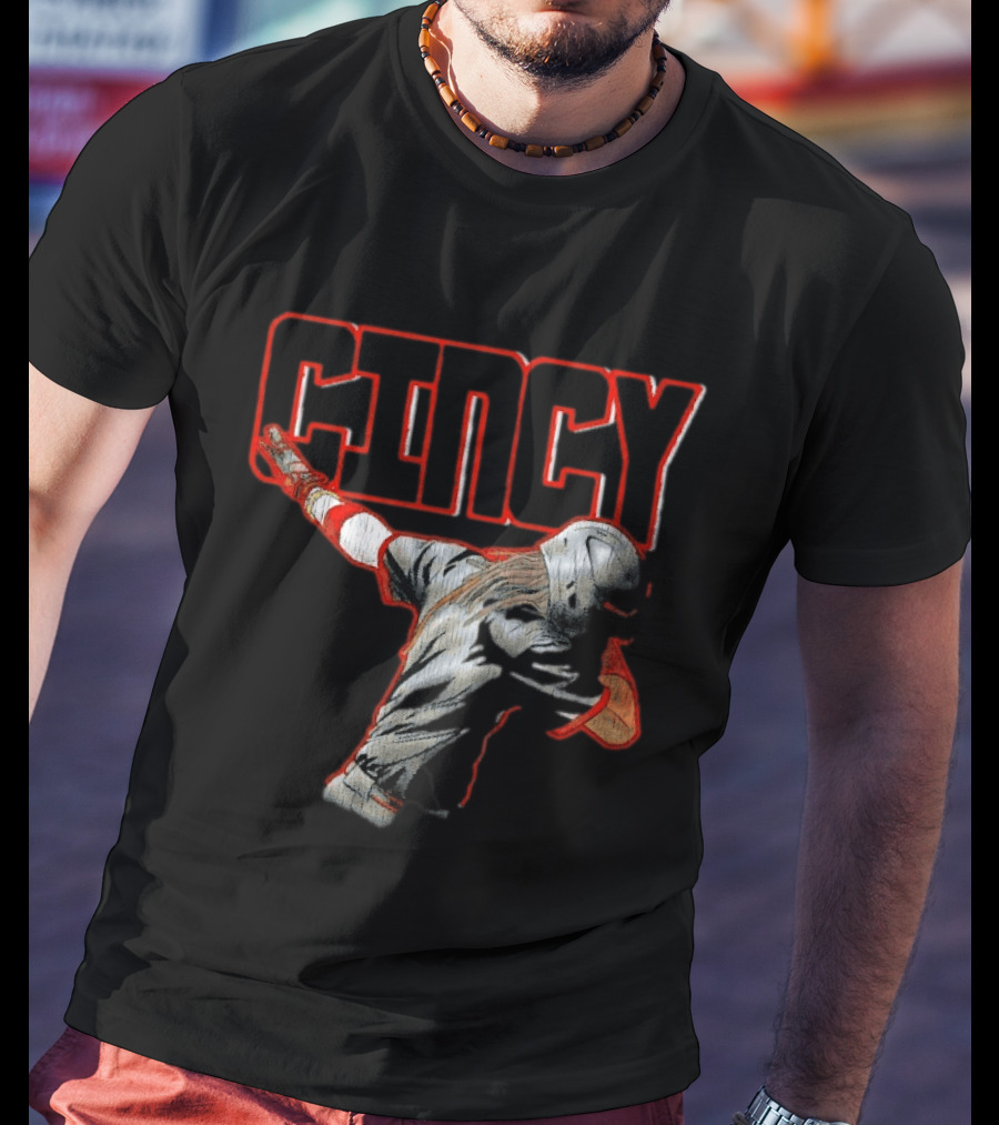 Cincy Elly De La Cruz Cincinnati Reds Baseball T-Shirt