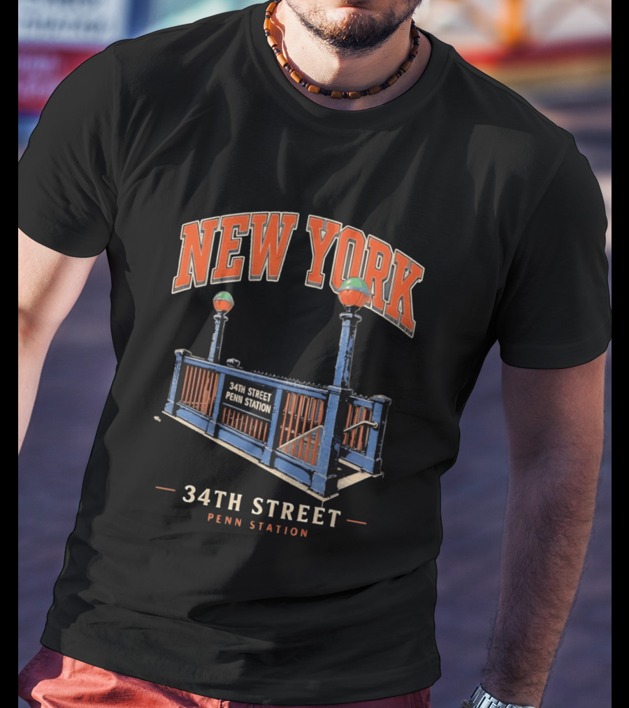 New York 34th Street Penn Station Subway Entrance T-Shirt