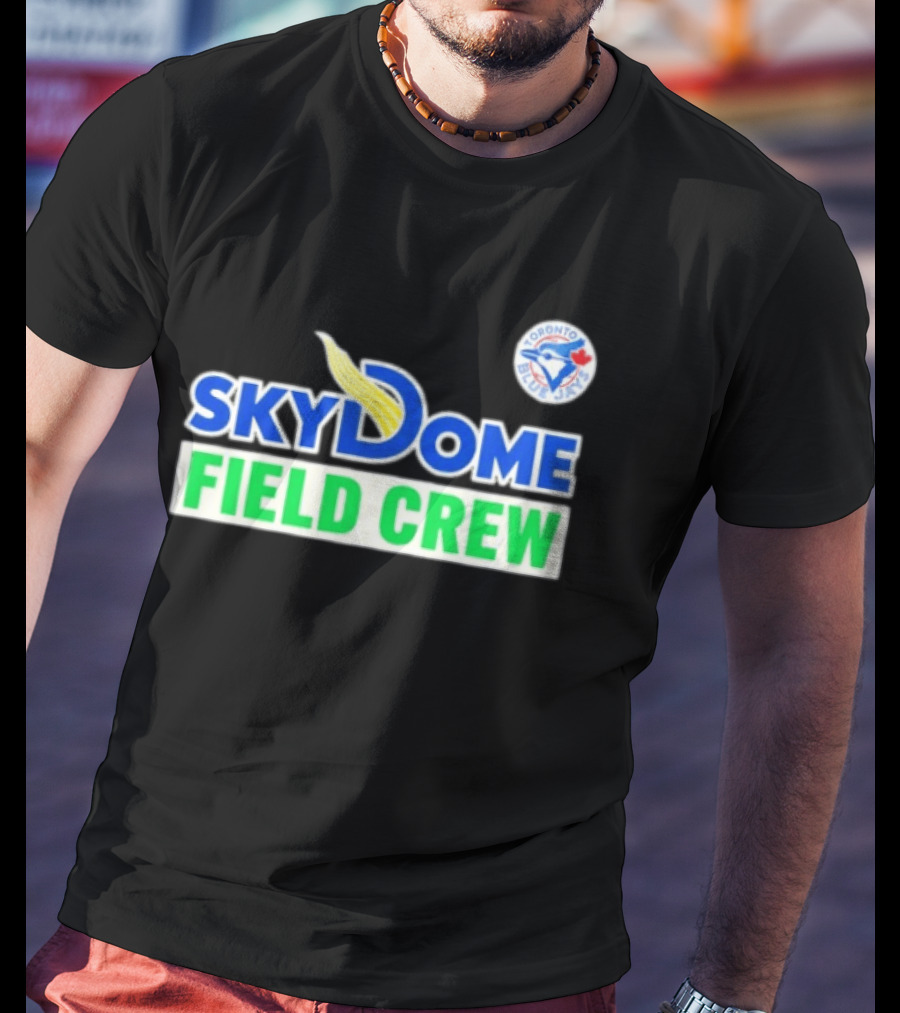 Toronto Blue Jays SkyDome Field Crew Retro Baseball Fan T-Shirt