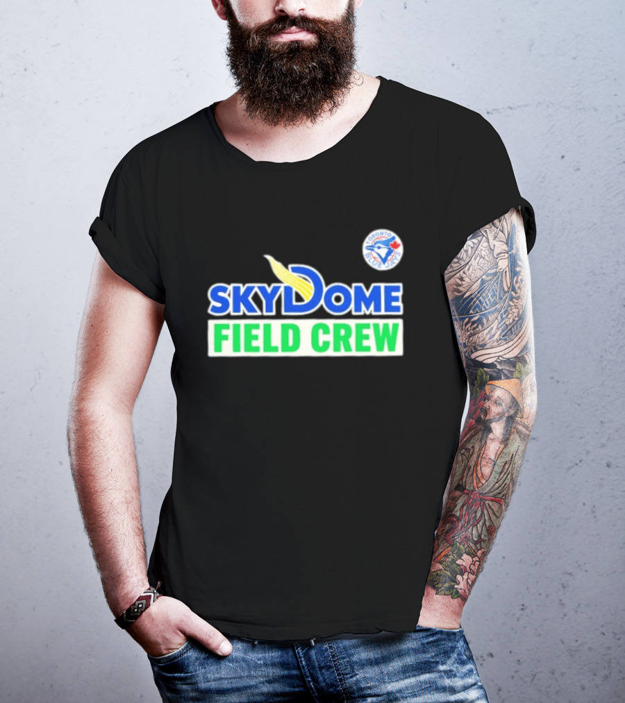 Toronto Blue Jays SkyDome Field Crew Retro Baseball Fan T-Shirt