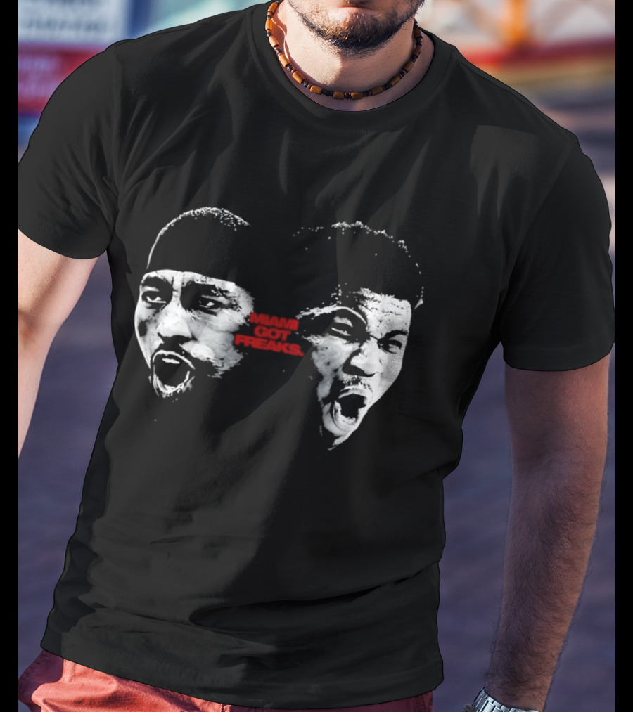 Method Man Redman Miami Got Freaks Faces T-Shirt