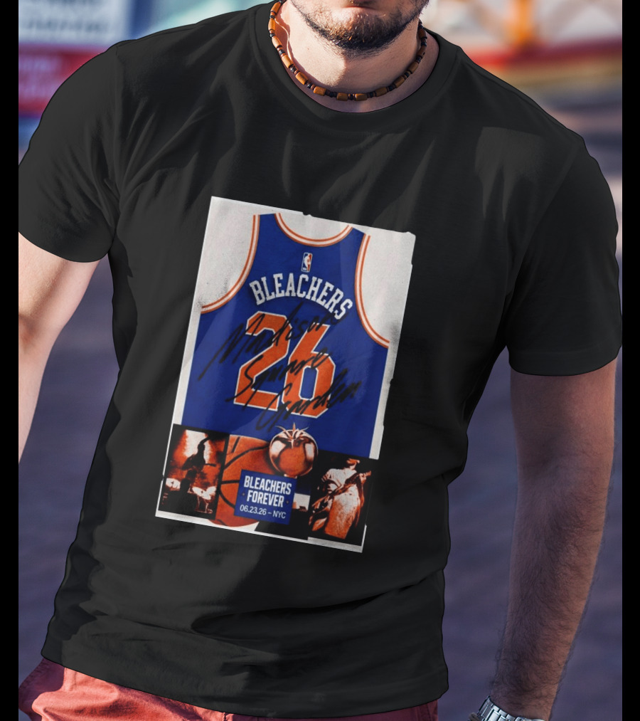 Bleachers Forever 26 Madison Square Garden NYC 06.23.26 NBA T-Shirt
