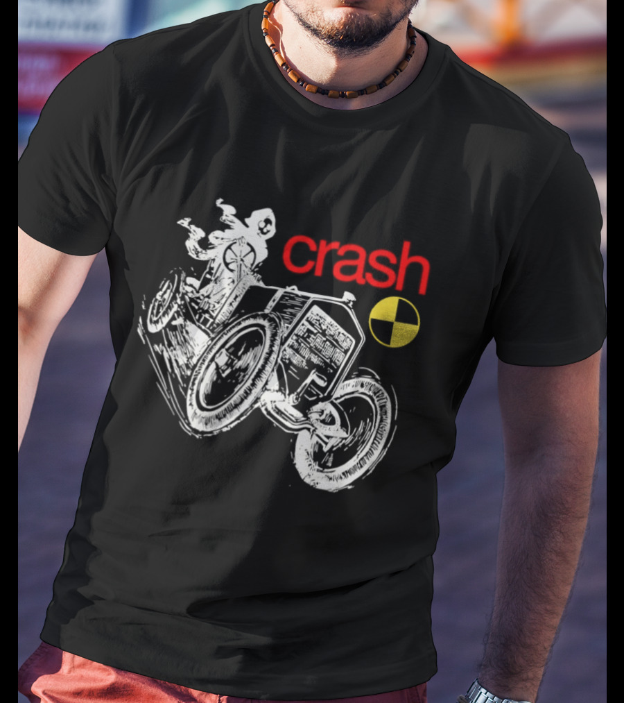 Crash Skeleton Motorcycle Test Dummy T-Shirt