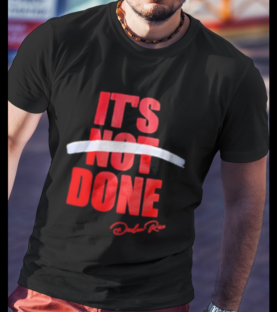 Declan Rice Arsenal FC Premier League Its Not Done T-Shirt