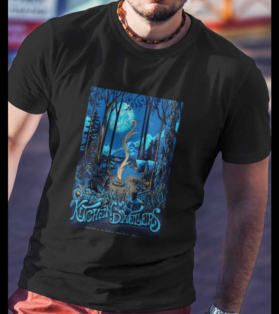 Kitchen Dwellers Live In Crystal Bay Nevada June 25 2026 Concert T-Shirt