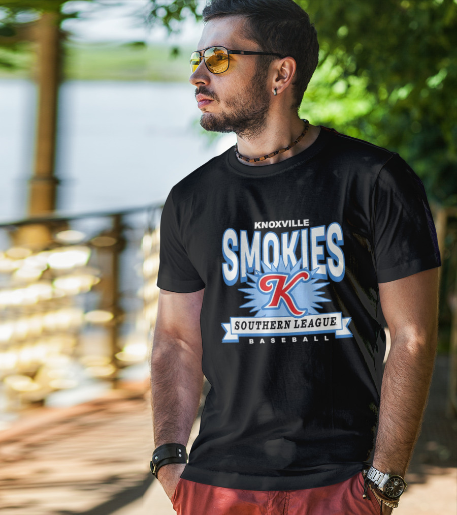 Knoxville Smokies K Southern League Baseball T-Shirt