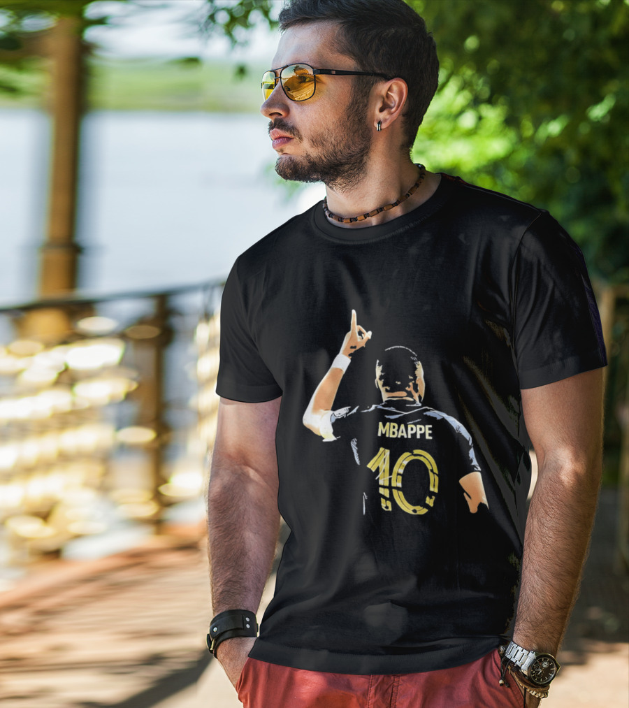 Kylian Mbappe France Number 10 MBAPPE Soccer Football Fan Gear T-Shirt