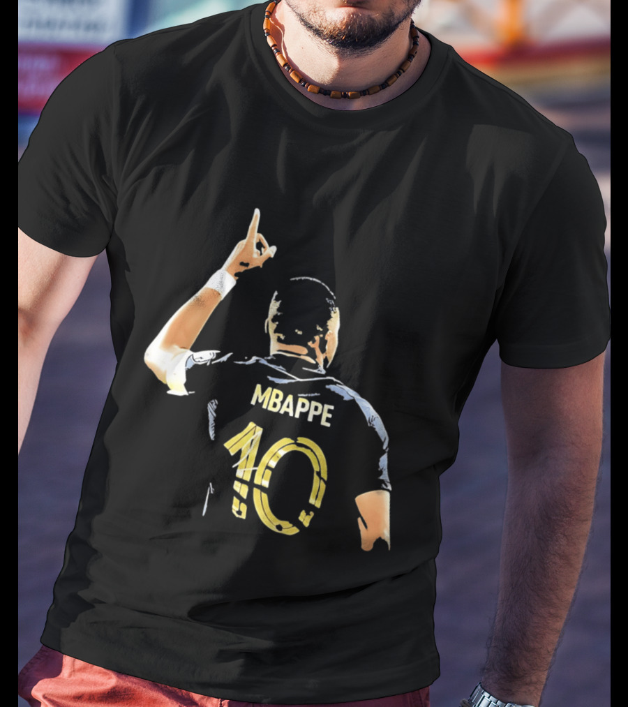 Kylian Mbappe France Number 10 MBAPPE Soccer Football Fan Gear T-Shirt