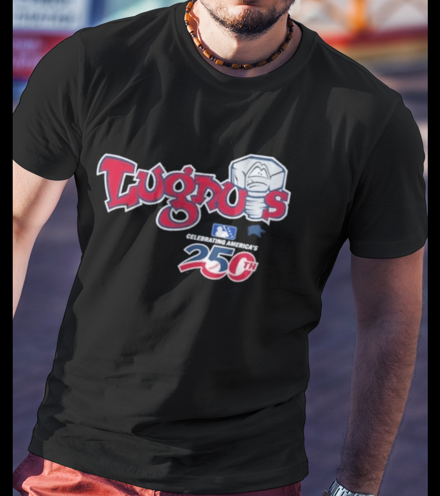 Lansing Lugnuts MiLB Baseball America's 250th Anniversary Celebration T-Shirt