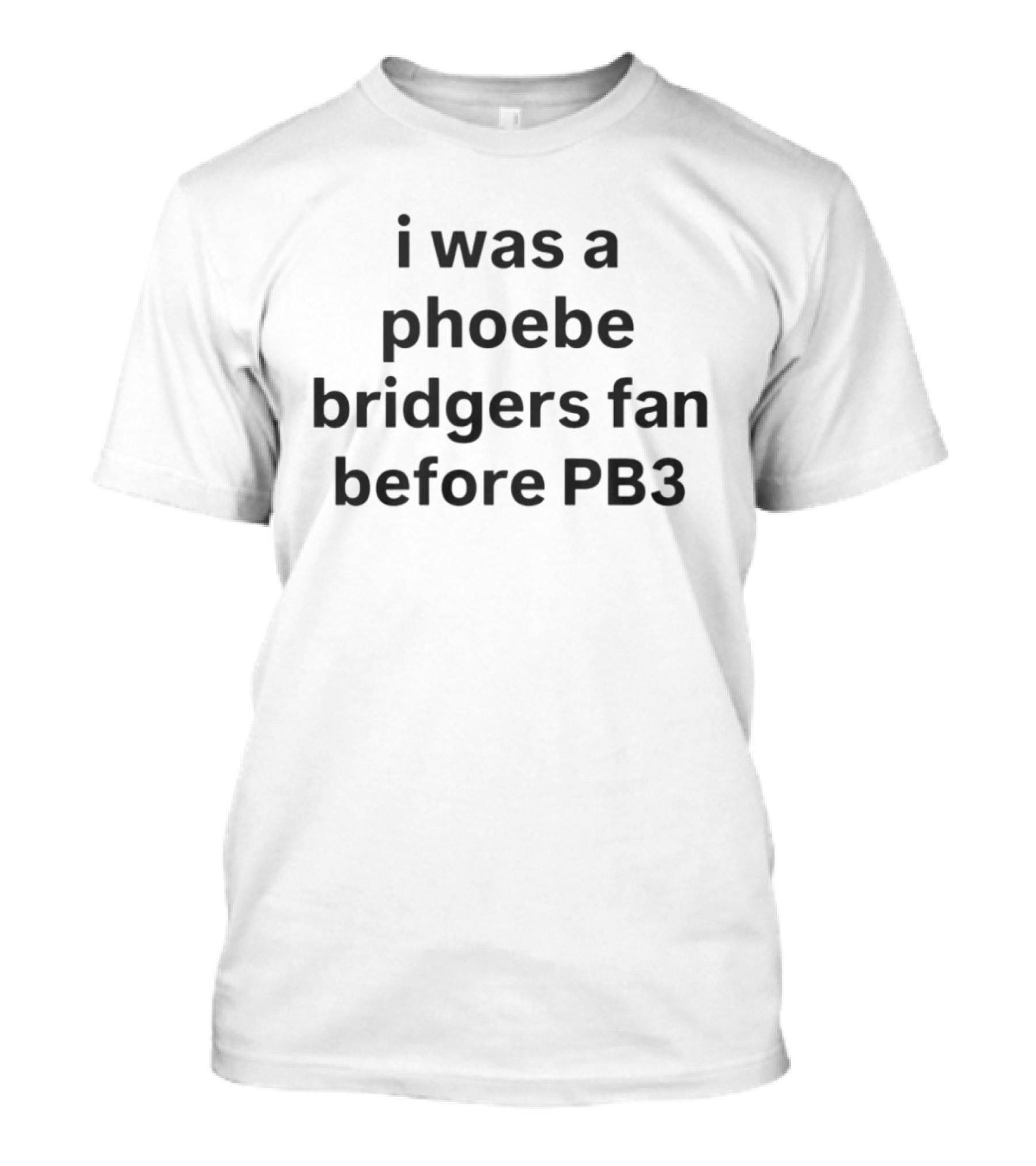 I Was A Phoebe Bridgers Fan Before PB3 T-Shirt