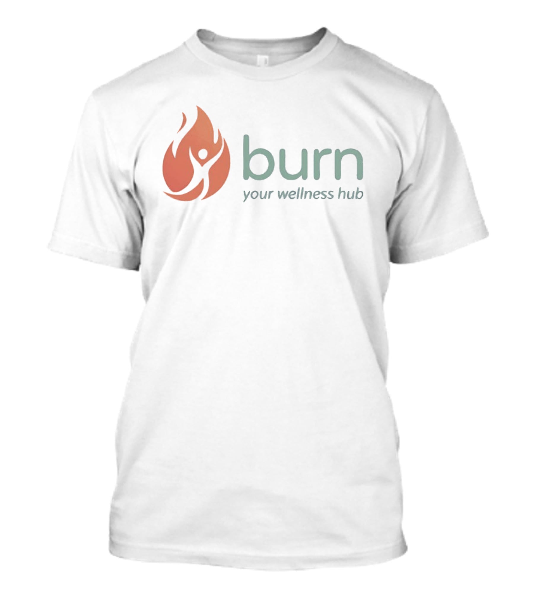 Burn Your Wellness Hub Flame T-Shirt