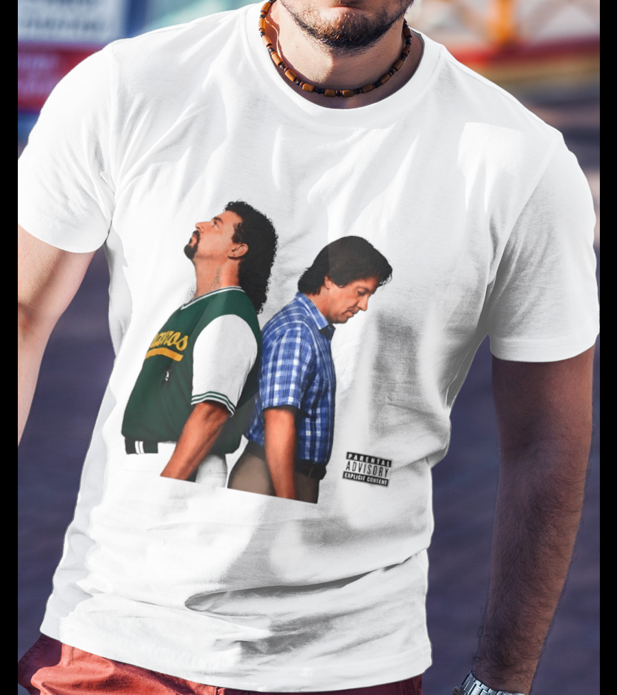 Kenny Powers Stevie Eastbound Bound And Down Parental Advisory Explicit Content T-Shirt