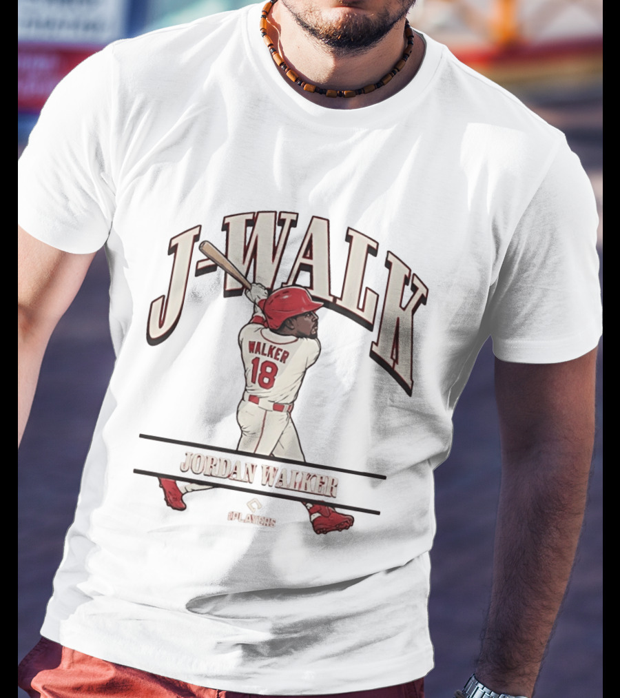 St. Louis Cardinals J Walk Jordan Walker Baseball Player T-Shirt