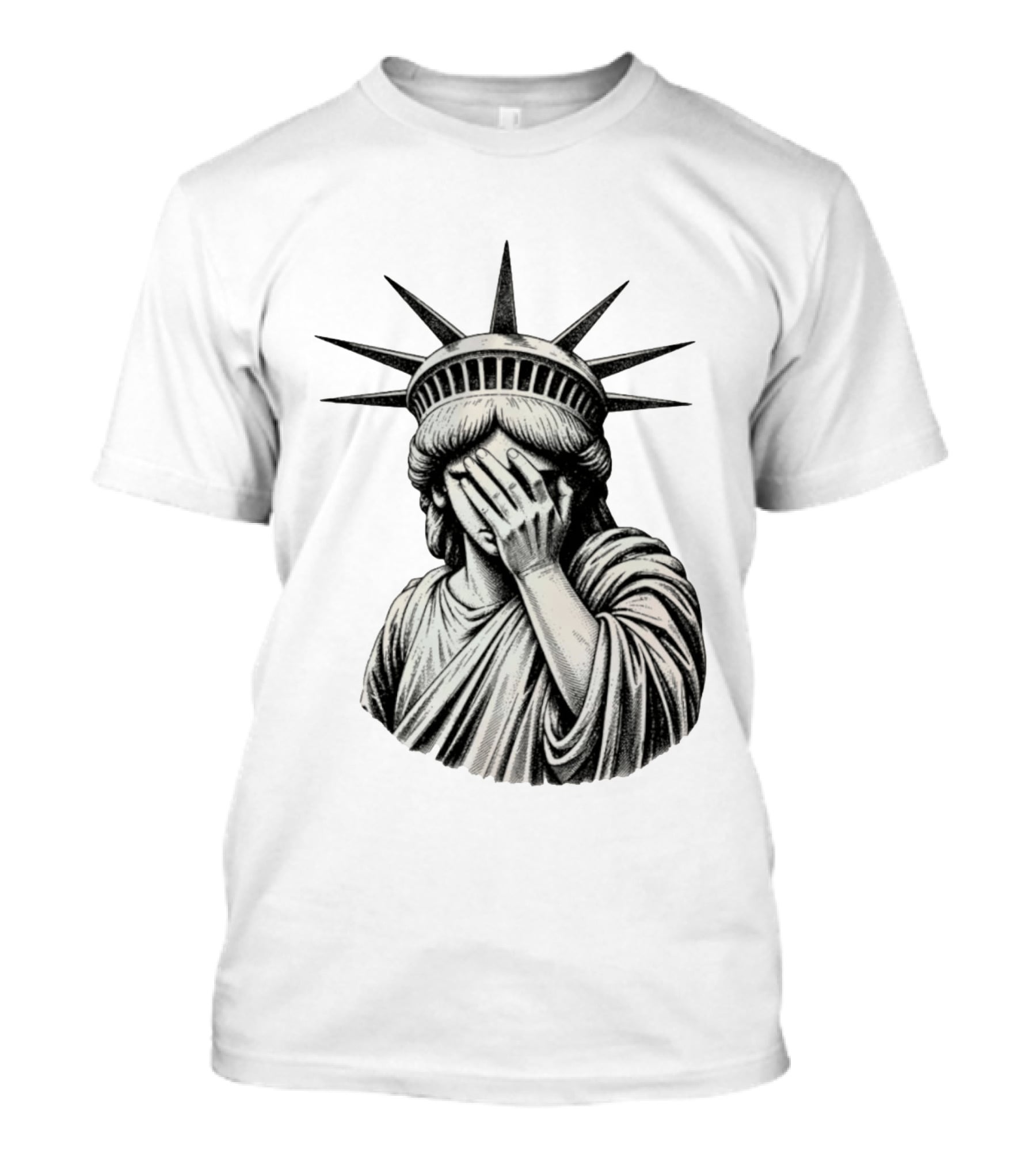 The State Of Things Statue Of Liberty Facepalm T-Shirt