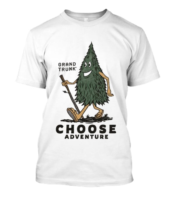 Grand Trunk Choose Adventure Walking Tree T-Shirt