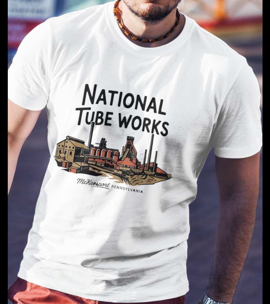 National Tube Works McKeesport Pennsylvania Industrial Heritage T-Shirt