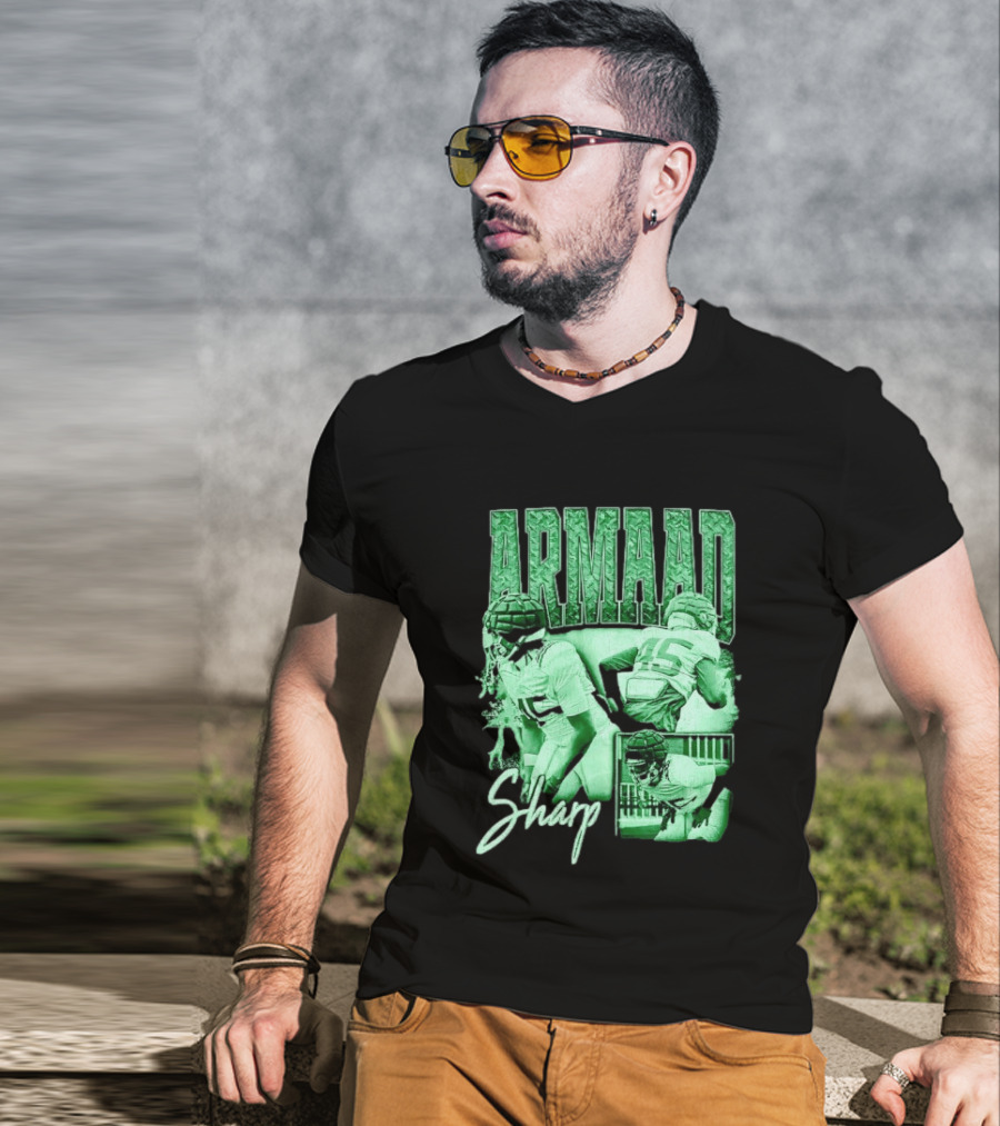 Armaad Sharp Football Player Athlete Sports T-Shirt