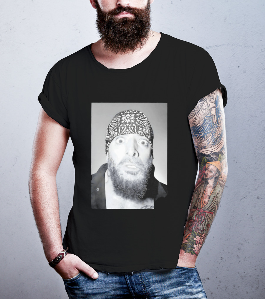 Mark Briscoe Yearbook Photo Bandana T-Shirt