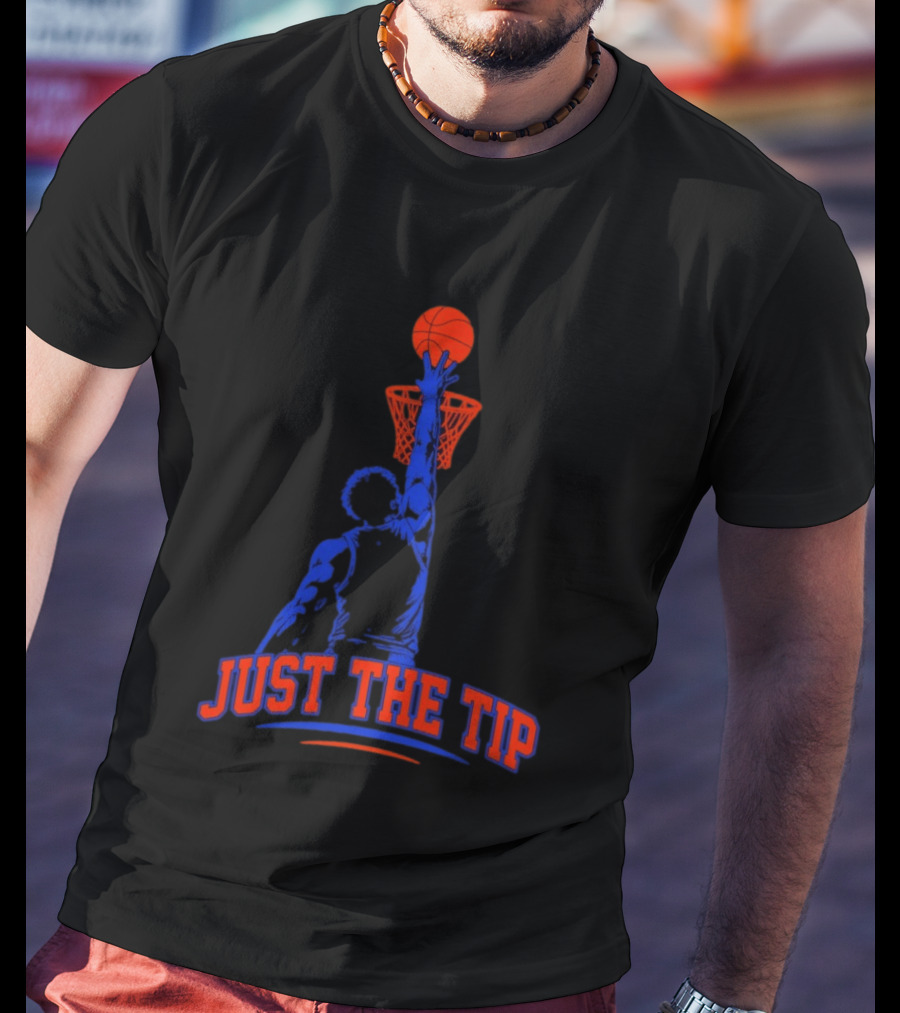 OG Anunoby Knicks Just The Tip Basketball Dunk T-Shirt