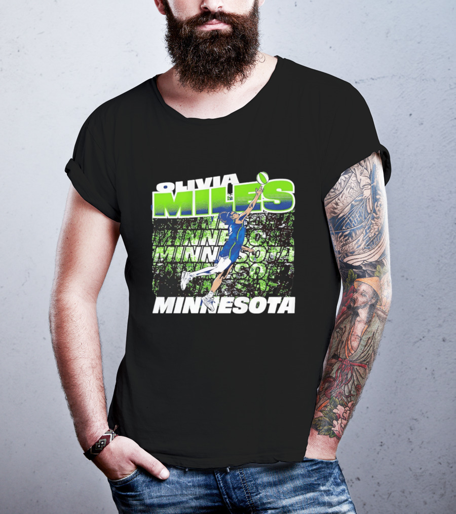 Olivia Miles Minnesota Basketball Street T-Shirt