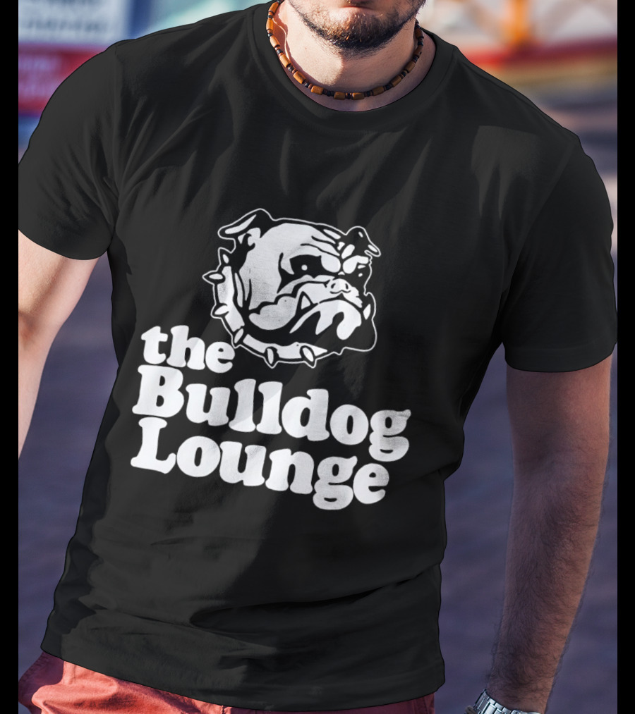 The Bulldog Lounge Classic Bulldog Head T-Shirt