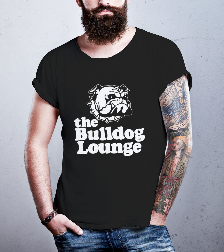The Bulldog Lounge Classic Bulldog Head T-Shirt