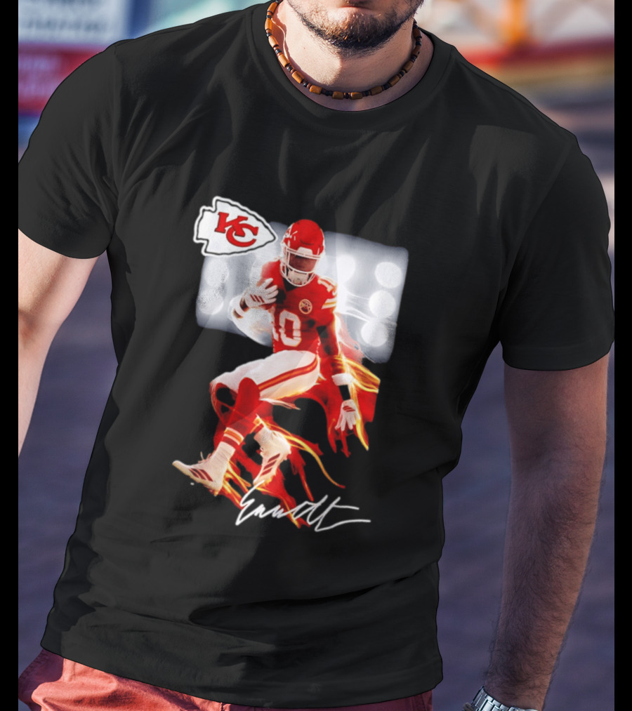 Kansas City Chiefs Emmett Johnson Rookie Legacy KC Football T-Shirt