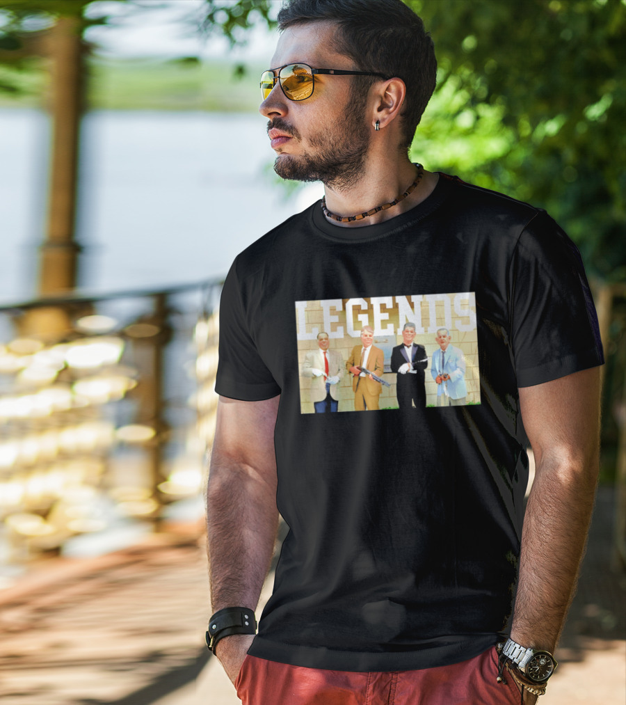 LEGENDS Ex Presidents Point Break Presidential Masks T-Shirt