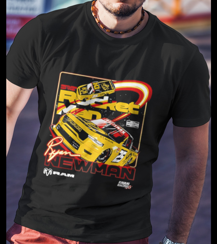 Ryan Newman Rocket Man 25 Kaulig Racing Ram NASCAR T-Shirt