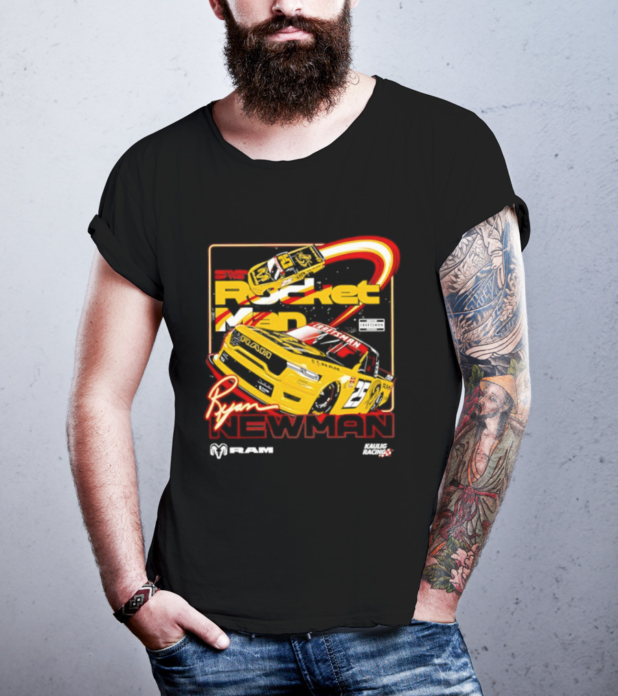 Ryan Newman Rocket Man 25 Kaulig Racing Ram NASCAR T-Shirt