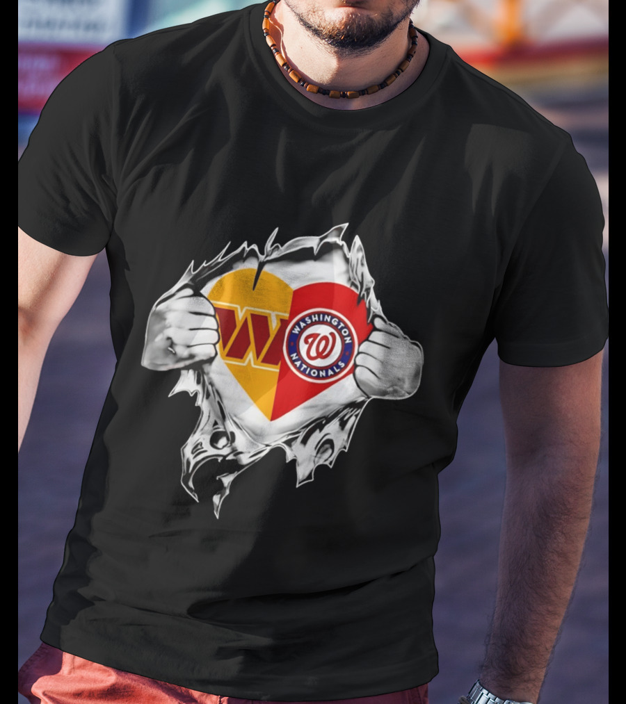 Washington Commanders Nationals Heartfelt Fan Passion T-Shirt
