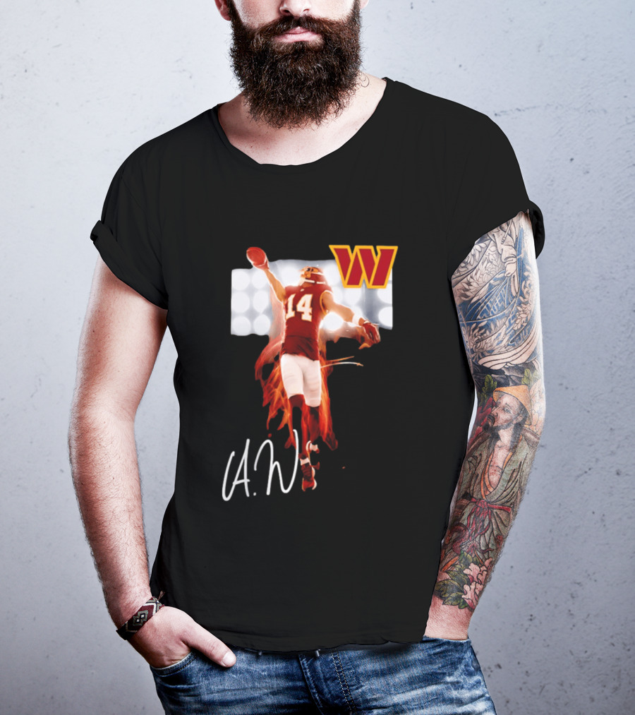 Washington Commanders Antonio Williams 14 AW Football Legacy Rookie T-Shirt