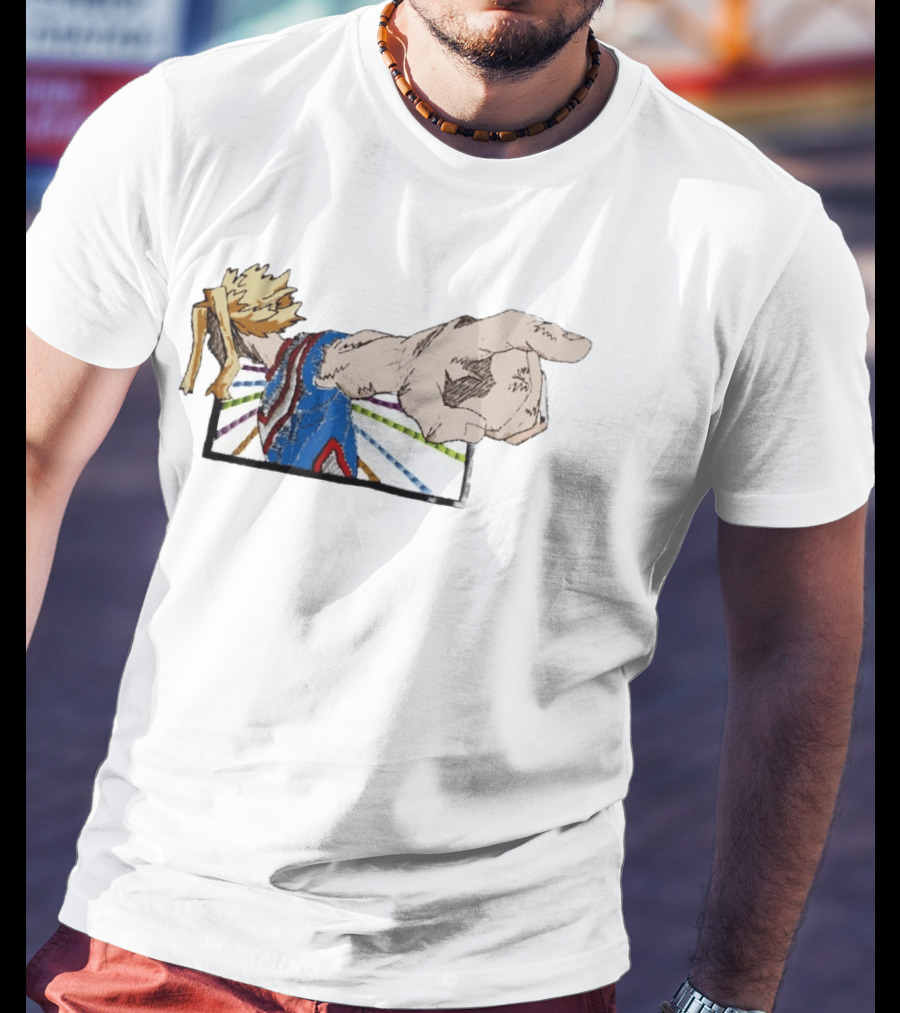 All Might Punch Pose My Hero Academia Anime Fan T-Shirt