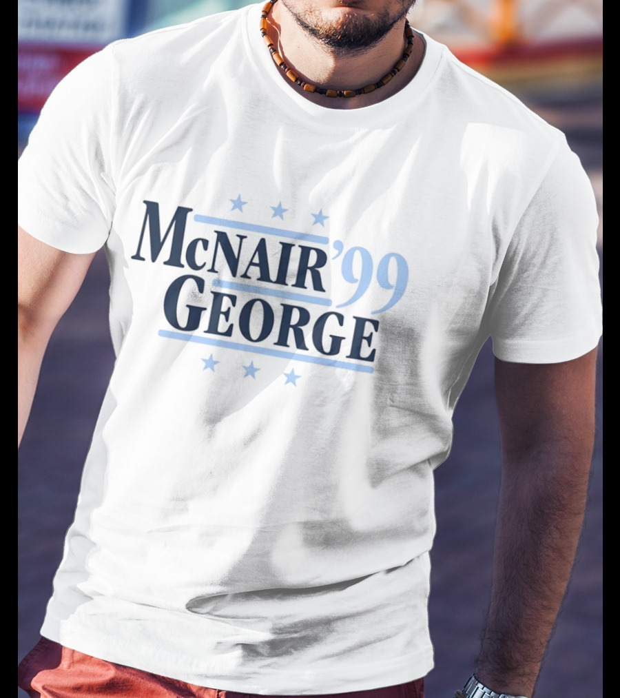 McNair George '99 Tennessee Titans Vintage Stars T-Shirt
