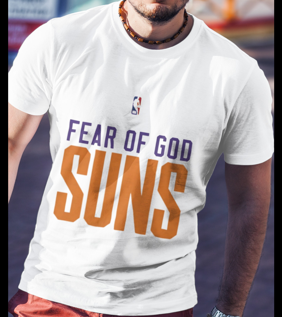 Fear Of God NBA Suns Mashup Basketball Phoenix T-Shirt