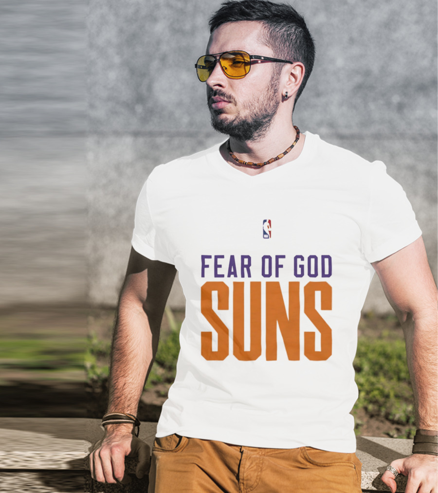 Fear Of God NBA Suns Mashup Basketball Phoenix T-Shirt