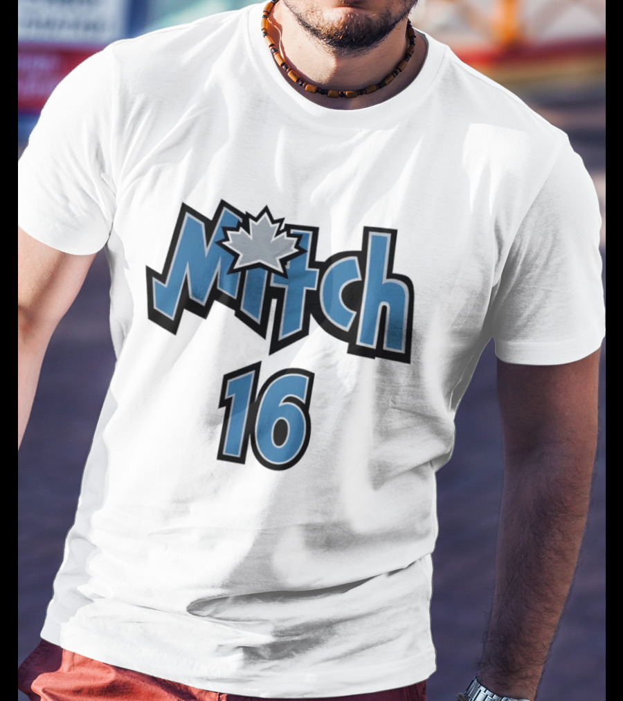 Mitch 16 Toronto Maple Leafs NHL Hockey Star T-Shirt
