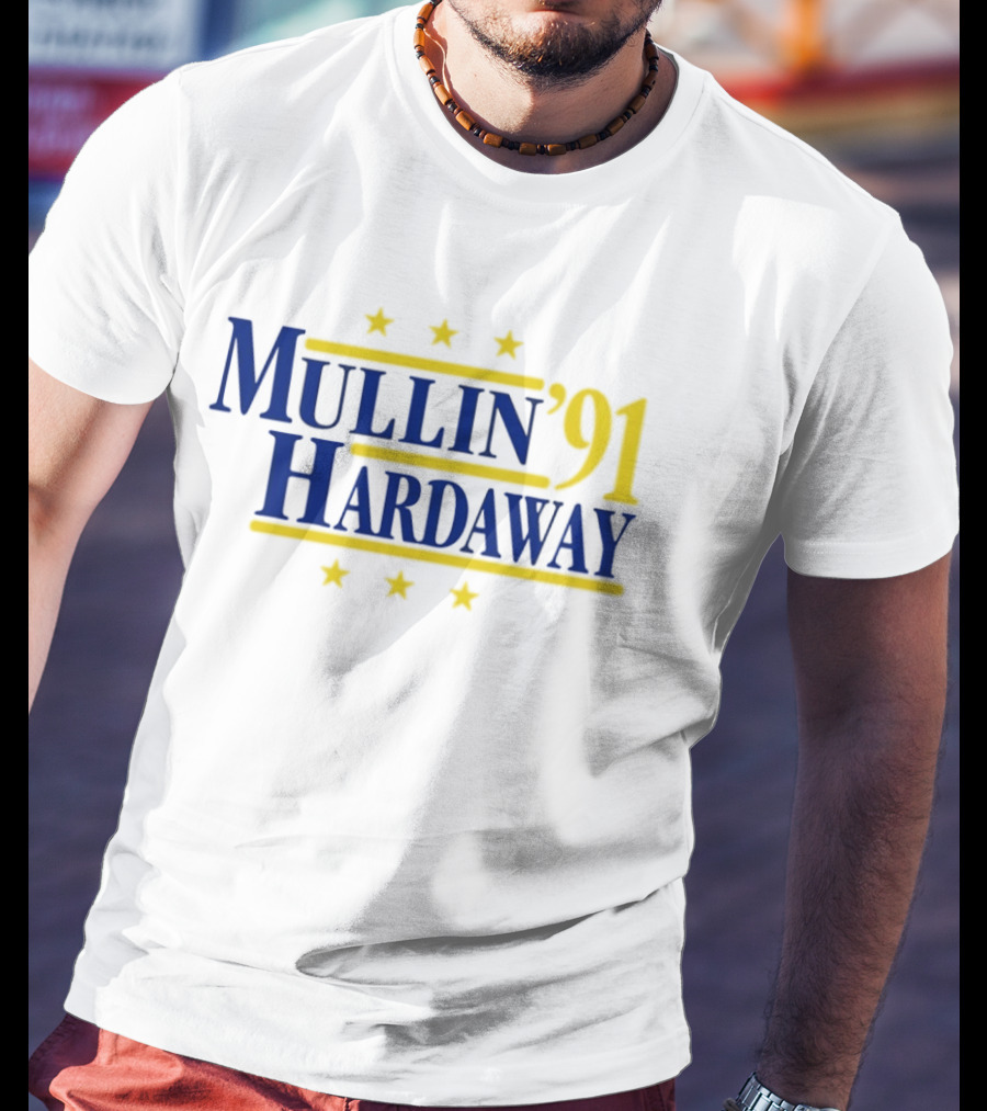 Mullin Hardaway 91 Stars Golden State Warriors T-Shirt