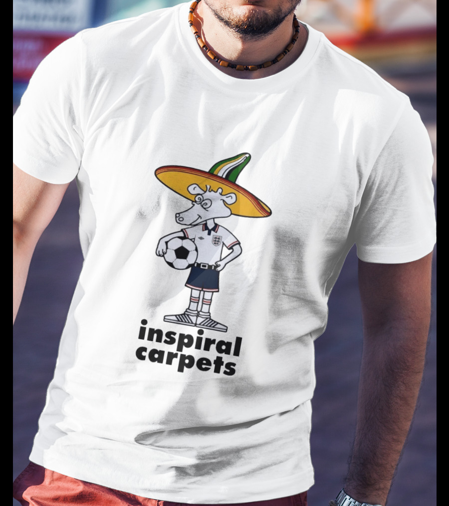 Inspiral Carpets Madchester Mexico 86 World Cup T-Shirt