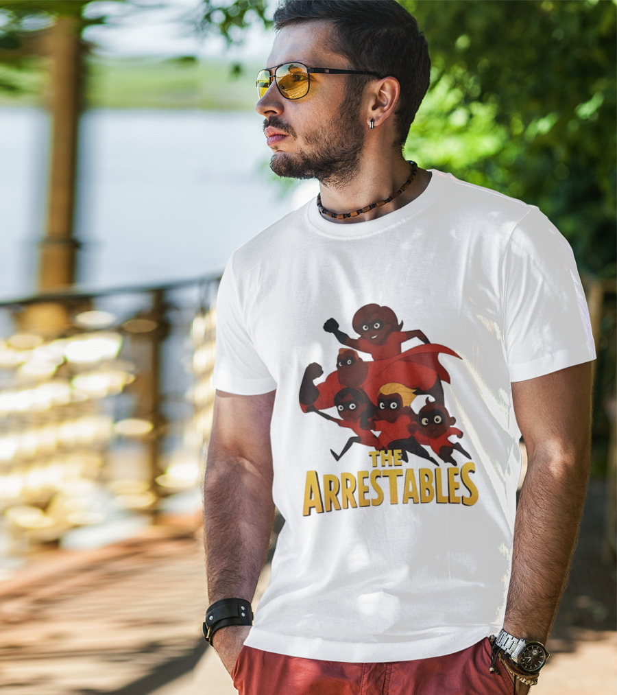 The Arrestables Family Team Superhero T-Shirt