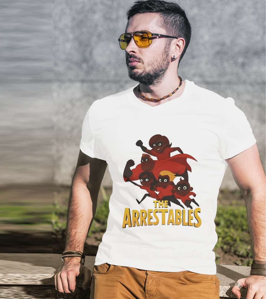 The Arrestables Family Team Superhero T-Shirt