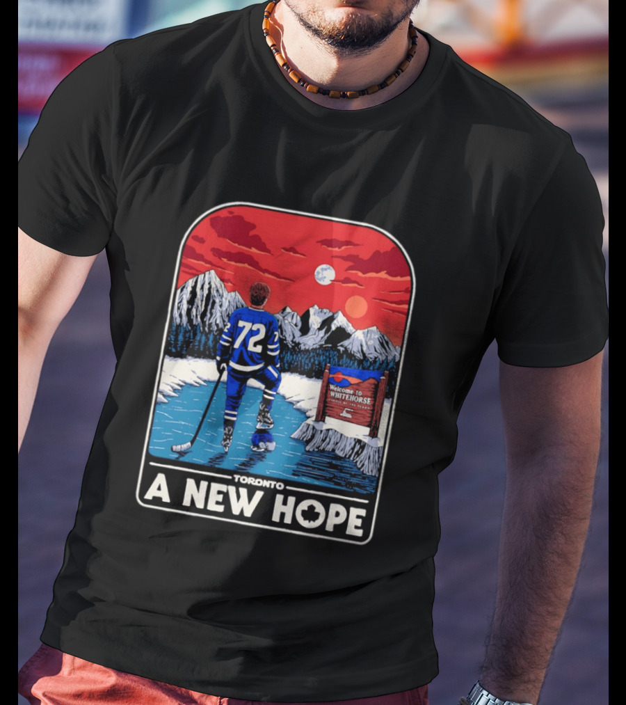 Toronto A New Hope Welcome To Whitehorse Hockey Yukon T-Shirt