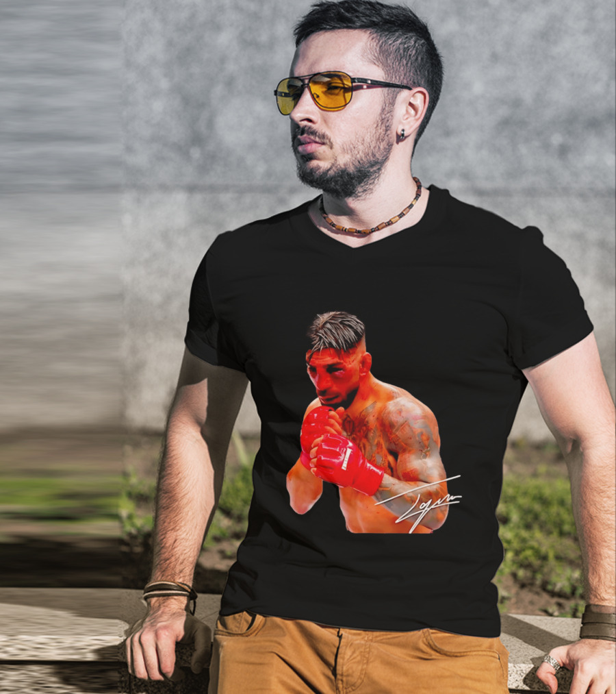 Ilia Topuria Signature Series MMA Fighter T-Shirt