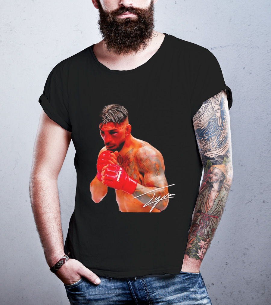 Ilia Topuria Signature Series MMA Fighter T-Shirt