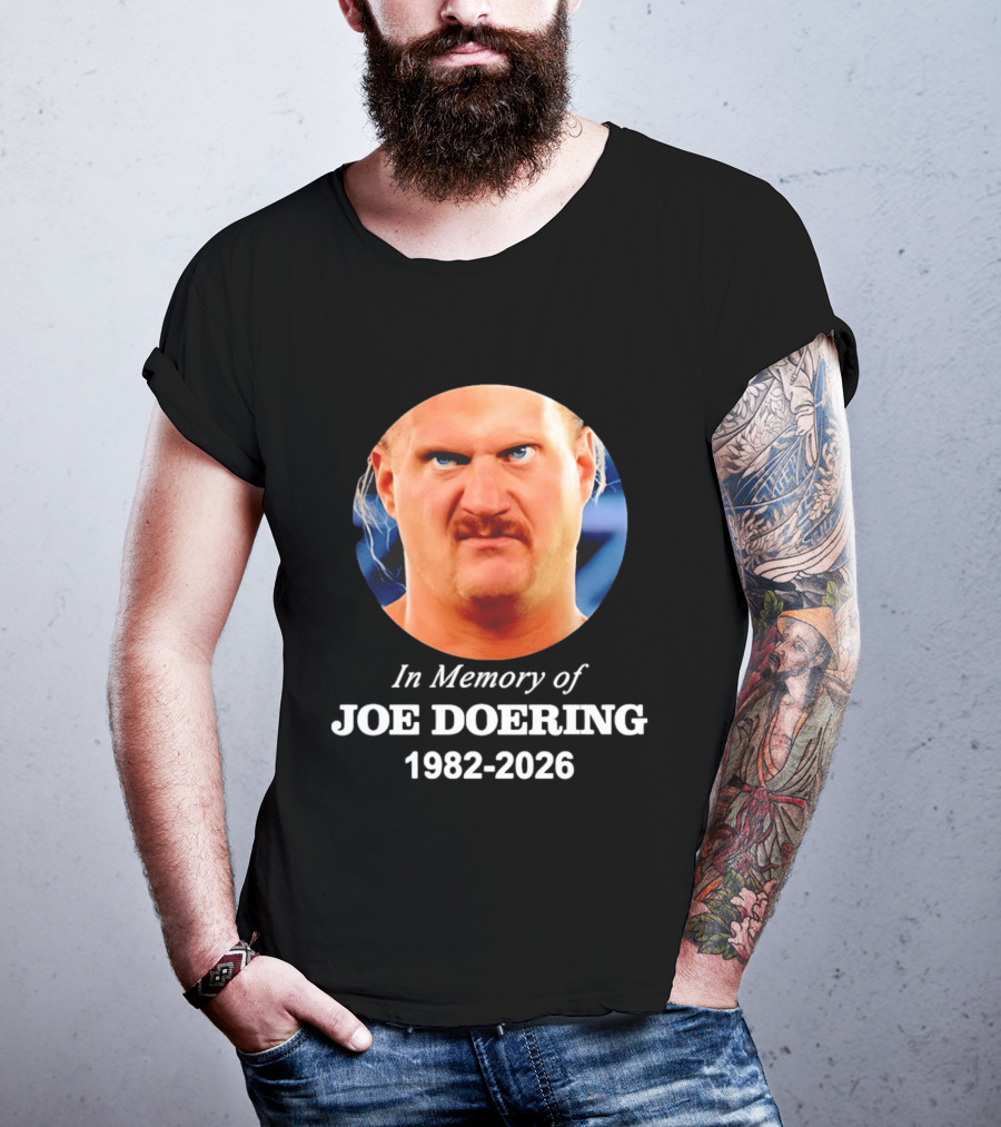 In Memory Of Joe Doering 1982 2026 Wrestling T-Shirt
